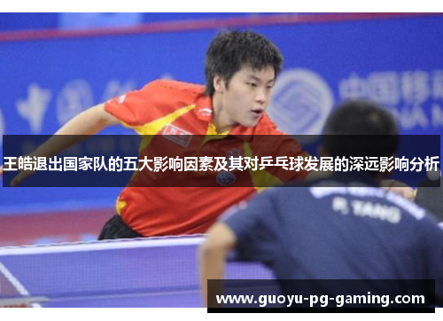 王皓退出国家队的五大影响因素及其对乒乓球发展的深远影响分析
