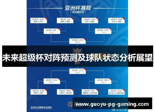 未来超级杯对阵预测及球队状态分析展望